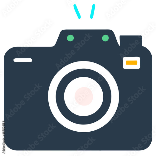 camera icon set