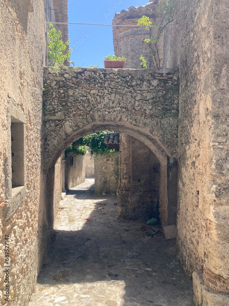 GErace, Italy : the historic village