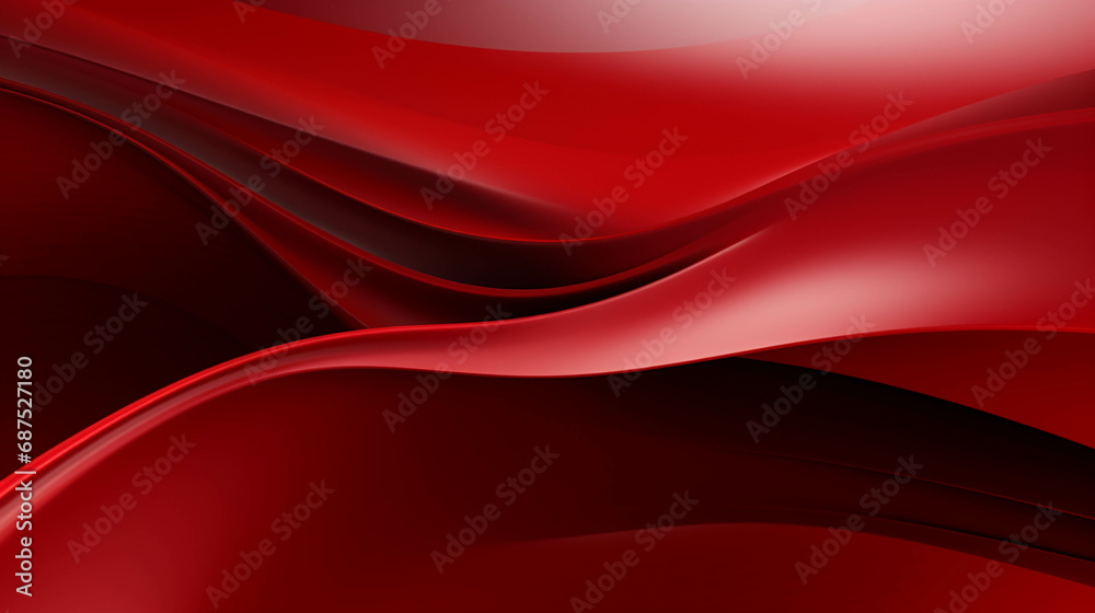 The red pattern with shiny curves mixed with black looks dark and magical. The red pattern with shiny curves mixed with black looks dark and magical.
