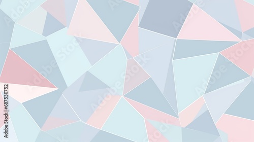 Colorful Geometric Mosaic Wallpaper Background with Intricate Patterns