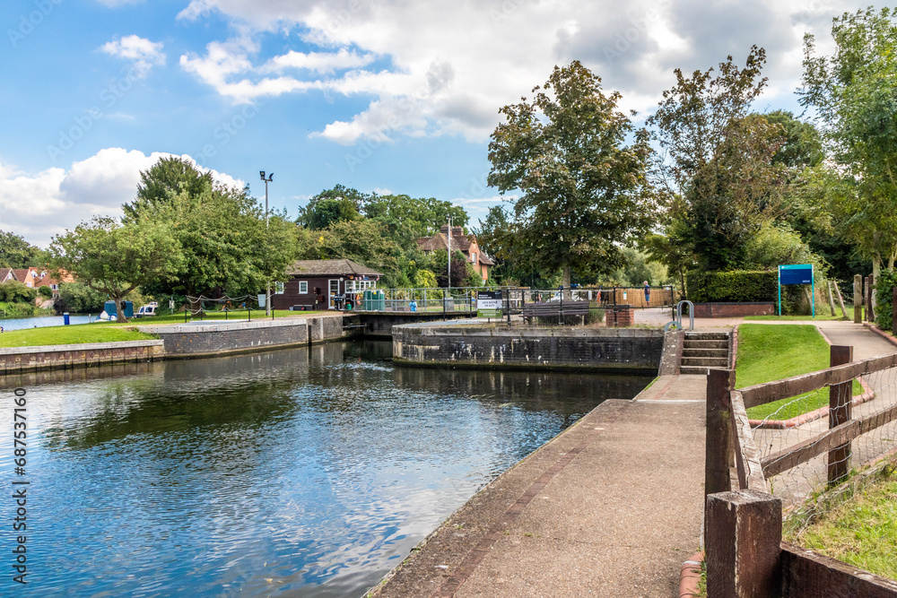 Hambleden Lock, River Thames