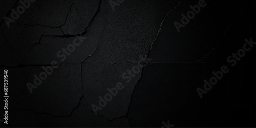 abstract black background blank concrete wall grunge stucco cracked texture.