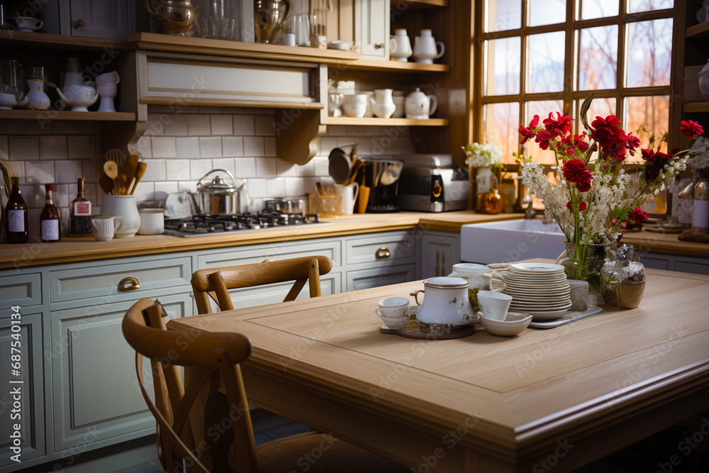 Smart and gorgeous mid-century kitchen decor design