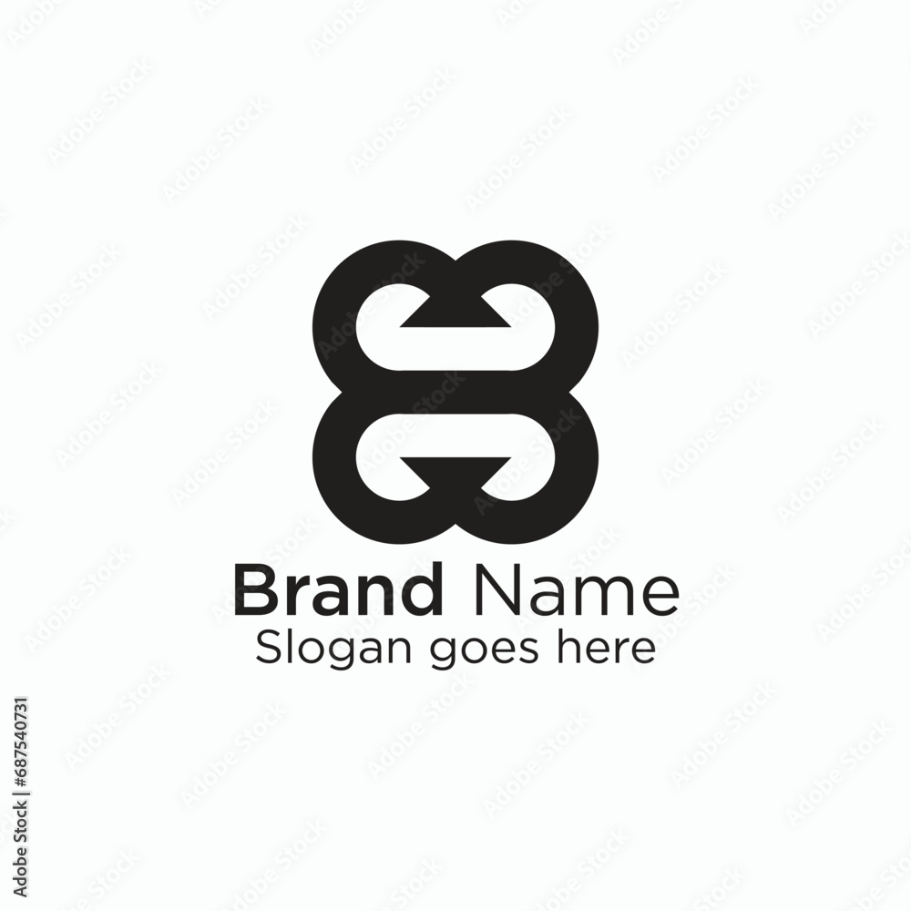 Obraz premium Logo branding for company website or creative minimal letter S logo design