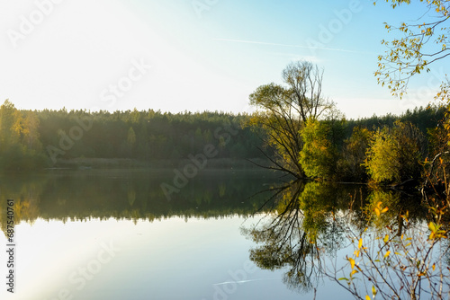 Fototapeta Naklejka Na Ścianę i Meble -  Whether sea, lake or river, water is one of the most beautiful elements of nature. Glistening in the sun, it makes every holiday even more beautiful.