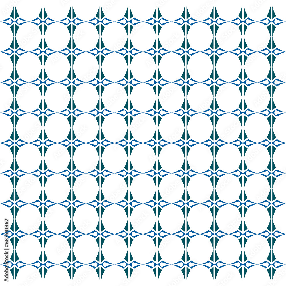 Fototapeta premium Vector unique abstract background with repeating floral ornaments