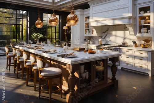 gorgeous kitchen interiors with a luxurious feel, beautiful kitchen interior design in luxury style