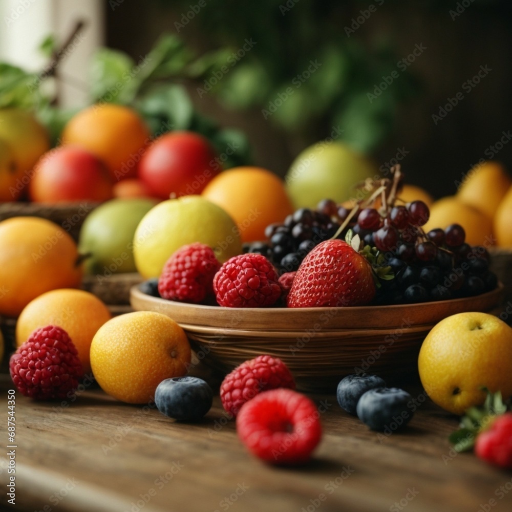 berries in a basket