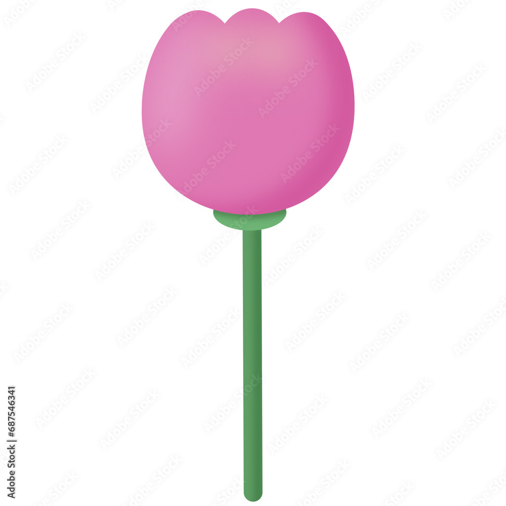 Pink flower. Pink flower.
