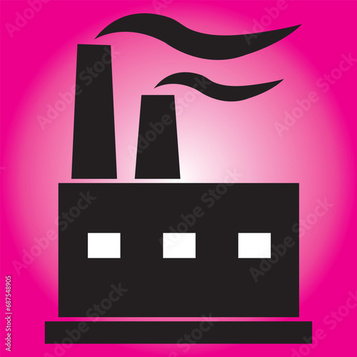illustration of power plant