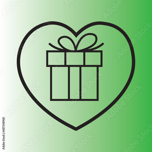 gift box with ribbon