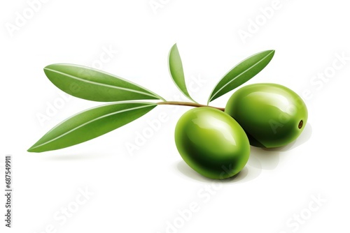 Olive icon on white background