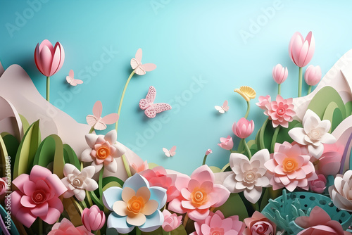 flower abstract background 