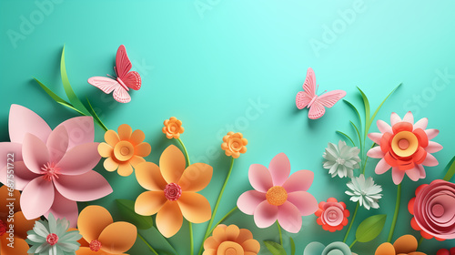 flower abstract background 