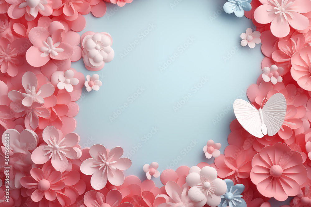 abstract flower background 