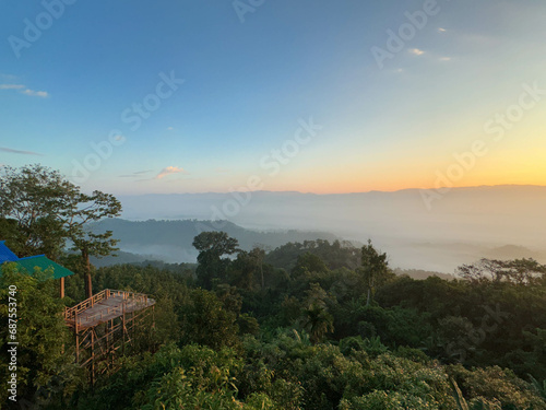 Fotografie Hill view from Sajek Valley, Rangamati