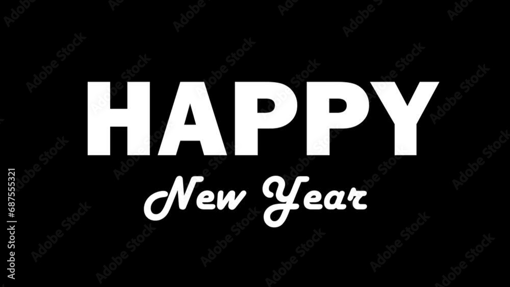 animated bouncing text for happy new year animated bouncing text for happy new year