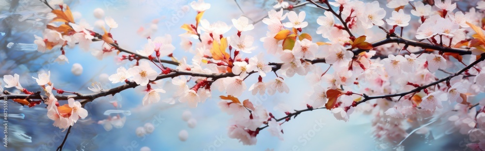 Abstract spring background. Seasons.
