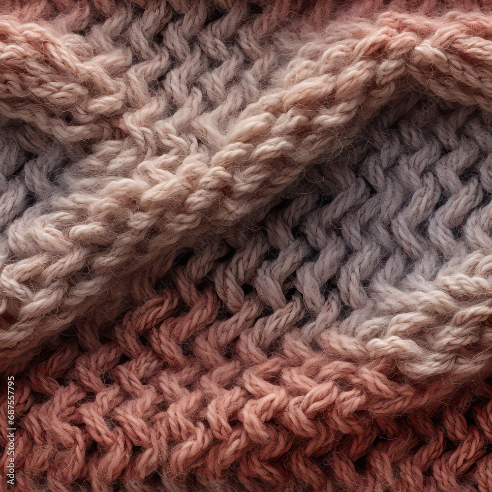 Seamless knitted wool texture background , ai generative Seamless knitted wool texture background , ai generative