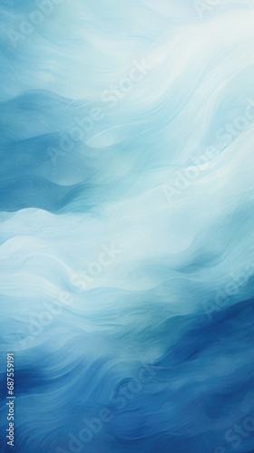 Abstract winter background. Seasons. Cool, blue tones.