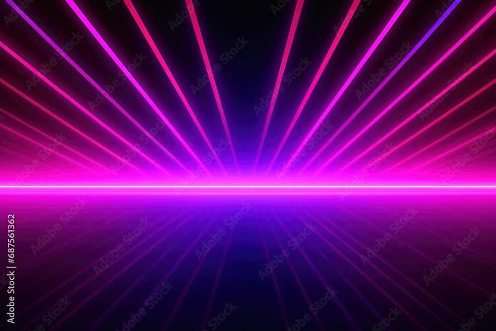 Party Pulse Abstract Neon Waves Fantastic Fusion Neon Lightscape,Neon Dance Floor Background
