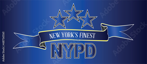 NYPD Spoof NEW Yorks Finest Badge