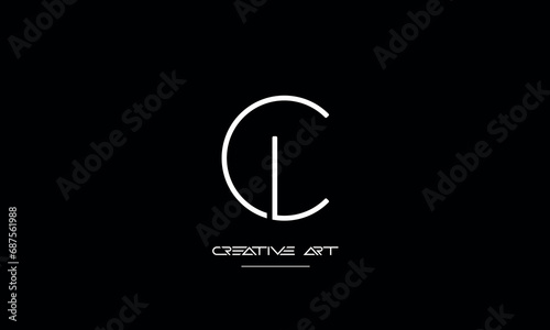 CL, LC, C, L abstract letters logo monogram photo