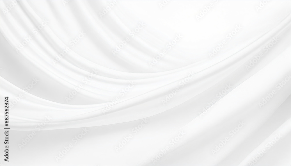 Abstract white background with gentle, flowing waves Abstract white background with gentle, flowing waves