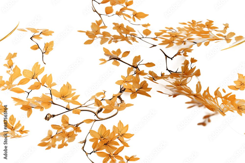 A combination of wood roots flowers on generative AI A combination of wood roots flowers on generative AI