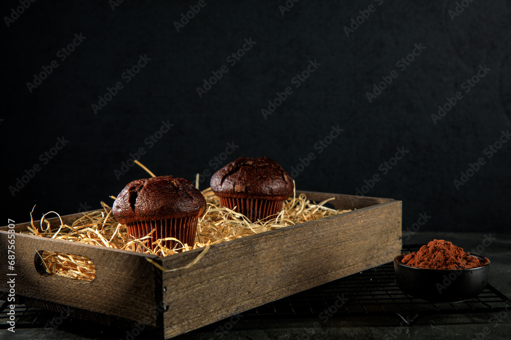 Hommade Muffin Moody Food Fotografie