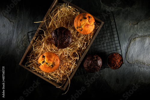 Hommade Muffin Moody Food Fotografie photo
