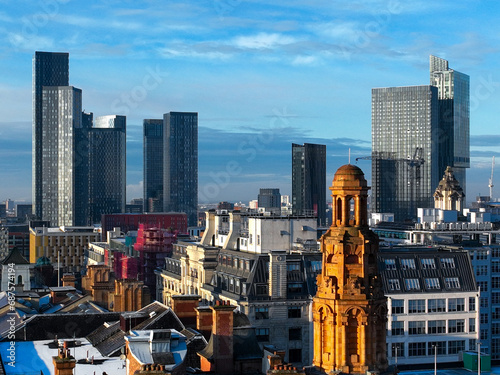 Victorian Tower and Downtown Manchester 7 © eric