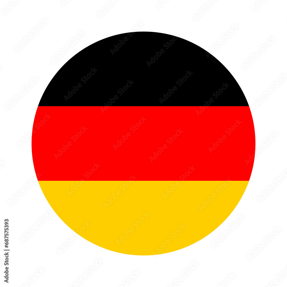 Flag of Germany on transparent background Flag of Germany on transparent background