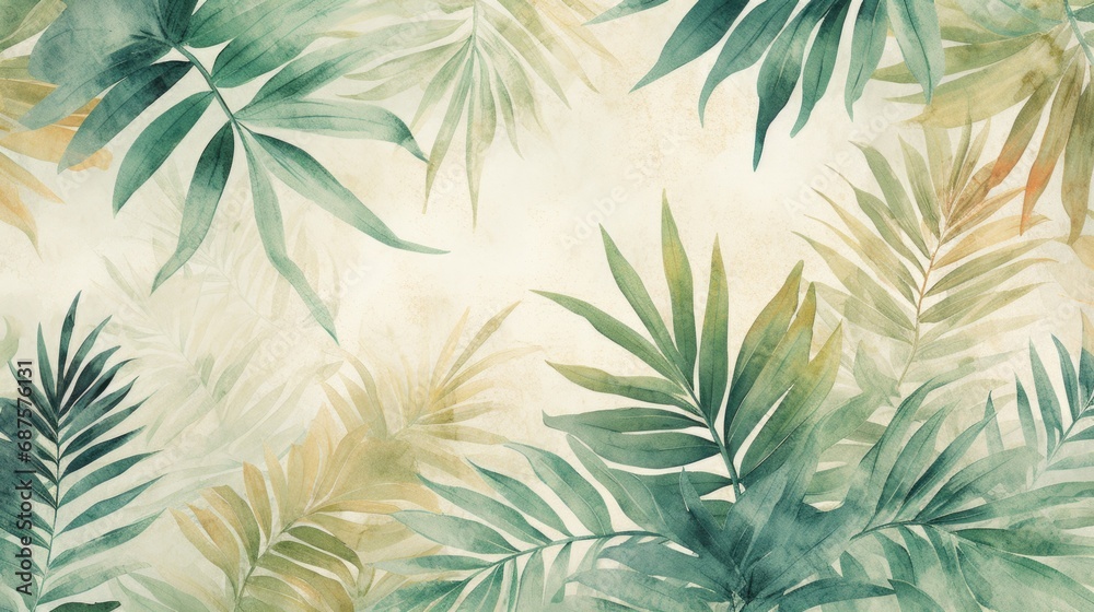 Modern colorful tropical leaves pattern. Modern colorful tropical leaves pattern.