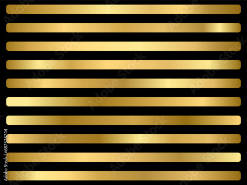 Free vector golden gradient