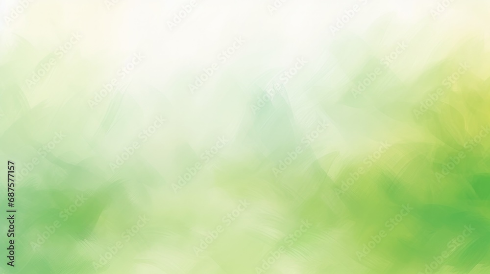 Abstract blurred light watercolor fresh green eco background. - obrazy, fototapety, plakaty 