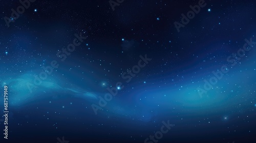 Panorama space scene with stars in the galaxy