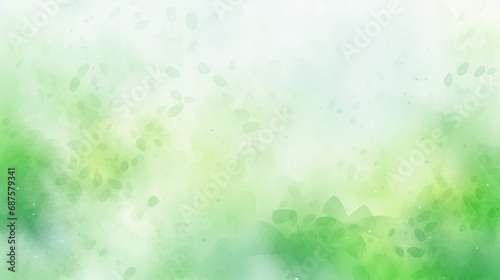 Abstract blurred light watercolor fresh green eco background.