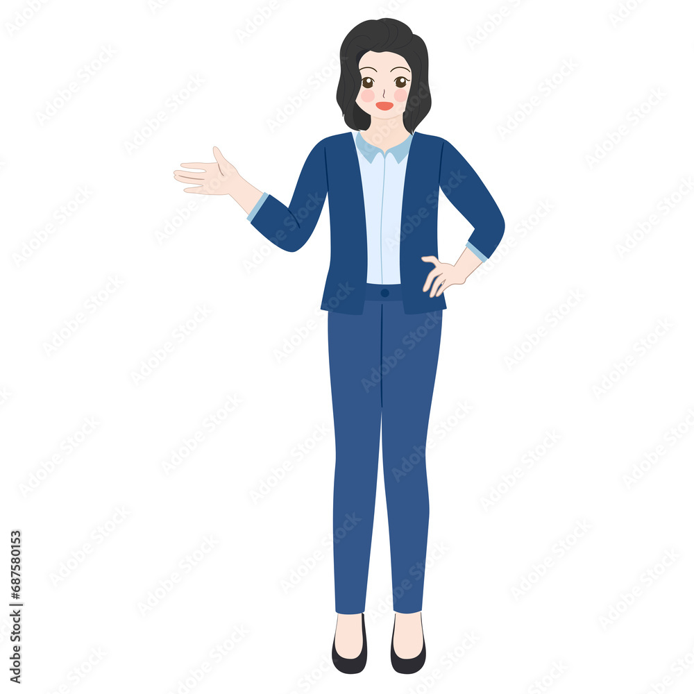 business woman illustration business woman illustration