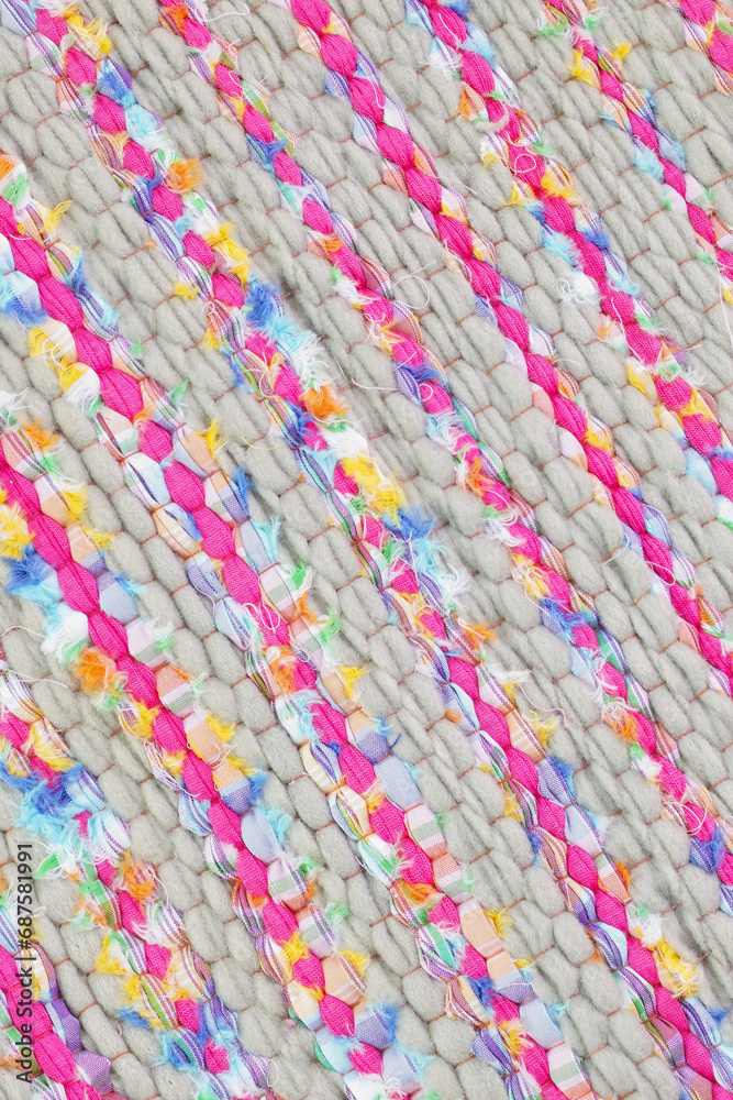 colorful woven fabric