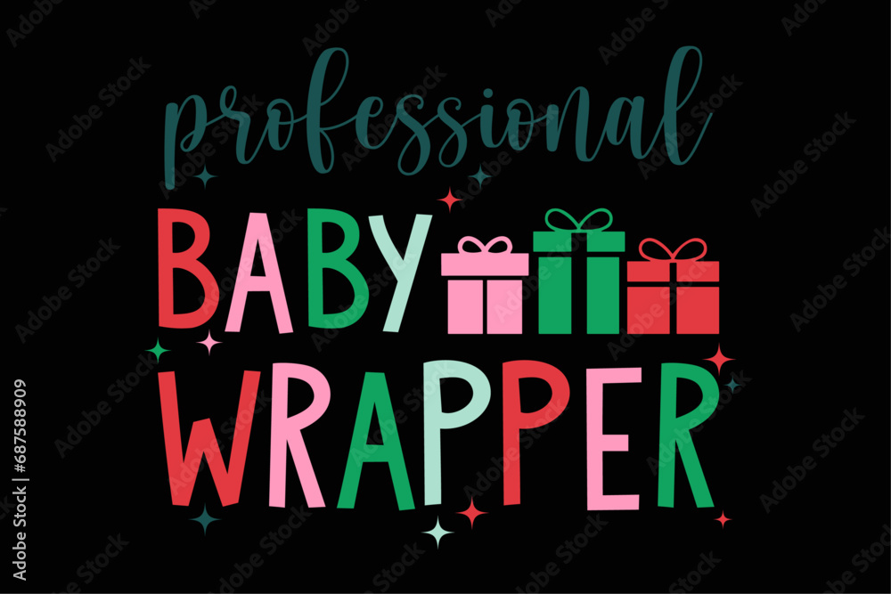 Professional Baby Wrapper T-shirt Design