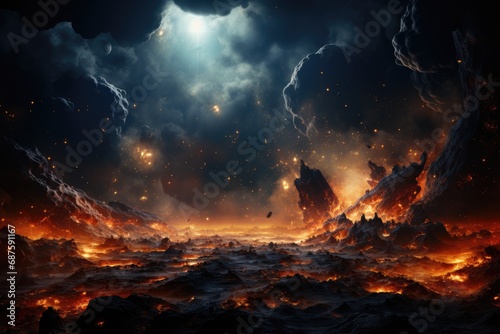 Cosmic Armageddon, Judgment Day of Planet Earth photo