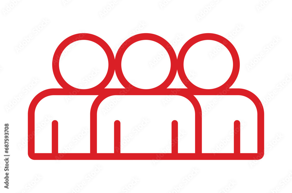 Symbol, ikona ludzi. Plik wektorowy. Symbol, ikona ludzi. Plik wektorowy.