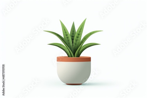 Planter icon on white background