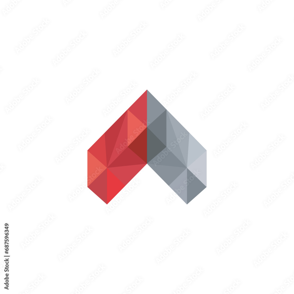 Letter V A VA Av Logo with triangle design illustration vector Letter V A VA Av Logo with triangle design illustration vector
