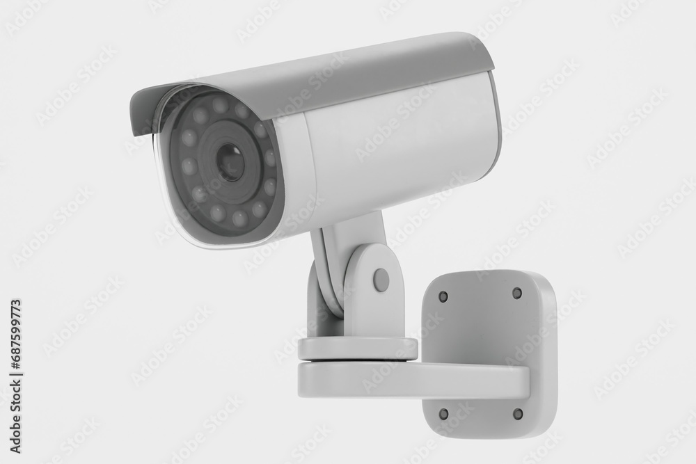 Realistic 3D Render of IP Camera Realistic 3D Render of IP Camera