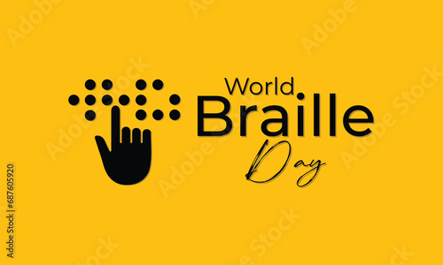 World Braille Day on January 4th, World Braille Day international holiday, World Braille Day, 2024