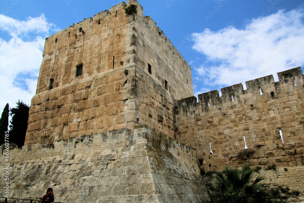 A view of the Jerusalem Walls