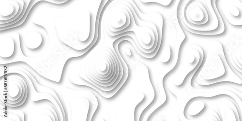 Topographic map. Geographic mountain relief. Abstract lines background paper texture Imitation of a geographical map shades .Topographic contour lines vector map seamless pattern vector illustration.