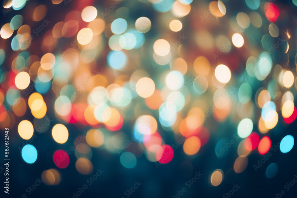 Obraz premium Blurred bokeh background or pattern, creative design template